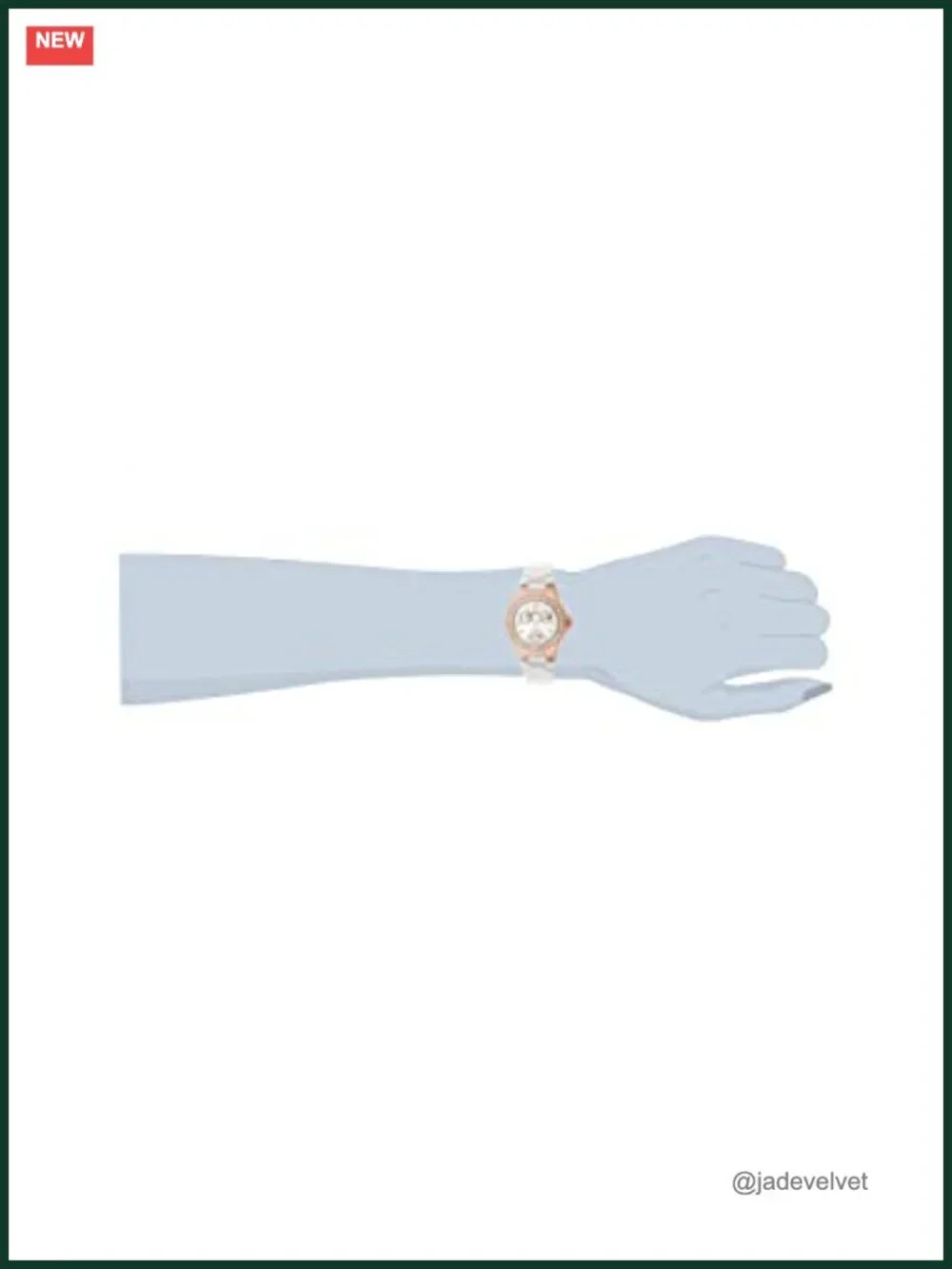 Invicta Angel Jelly Fish Crystal Accented Watch Silicone Strap 30m WR